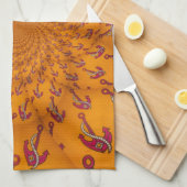 Linge De Cuisine Ancre Kaleidoscope (Quart Plié)