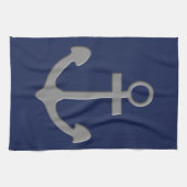 Linge De Cuisine Ancre nautique (Horizontal)