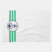 Linge De Cuisine Ancre nautique (Horizontal)