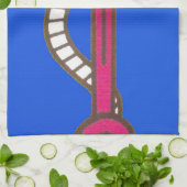 Linge De Cuisine Ancre rouge (Plié)