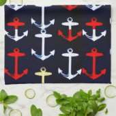 Linge De Cuisine Ancres absentes (Plié)