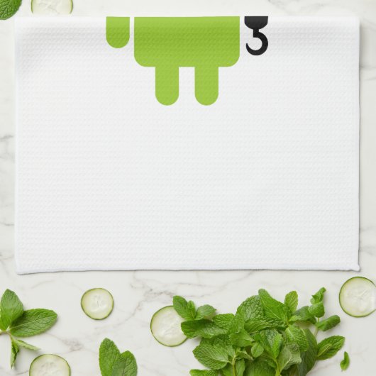 Linge De Cuisine Android Robot Pirate Style (Plié)