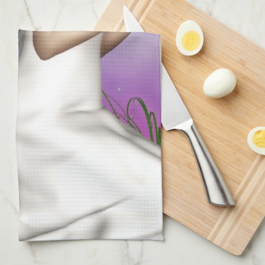 Linge De Cuisine Ange de prière (Quart Plié)