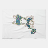 Linge De Cuisine Ange patriotique (Horizontal)