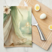 Linge De Cuisine Ange Sérénité Trèfle (Quart Plié)