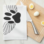 Linge De Cuisine Angel Pet Animaux (Quart Plié)