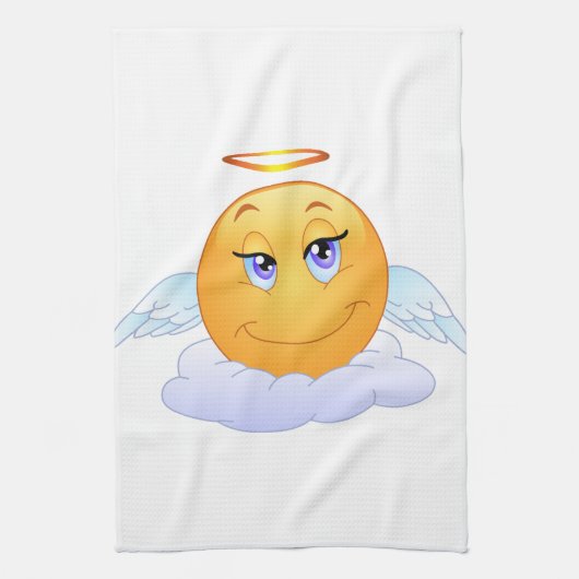 Linge De Cuisine Angel smiley (Vertical)