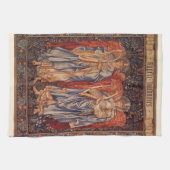 Linge De Cuisine Angeli Laudantes (Anges en adoration) de Burne-Jon (Horizontal)