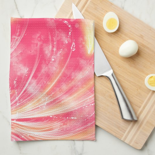 Linge De Cuisine Angels de projection - Été chaud (Quart Plié)