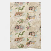 Linge De Cuisine Angels victoriens avec musique, Script & Holly (Vertical)