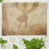 Linge De Cuisine Angelus Novus par Paul Klee (Plié)