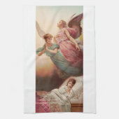Linge De Cuisine Anges gardiens avec enfant (Vertical)