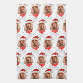 Linge De Cuisine Anglais Cocker Spaniel Chien race Noël (Vertical)