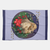 Linge De Cuisine Anglais Cocker Spaniel Christmas (Horizontal)