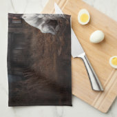 Linge De Cuisine Anglais Springer espagnol Halloween effroi (Quart Plié)