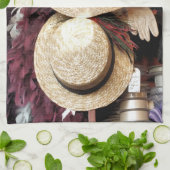 LINGE DE CUISINE ANGLETERRE VICTORIENNE (Plié)