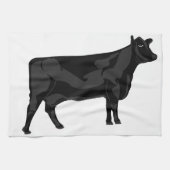 Linge De Cuisine Angus noir (Horizontal)
