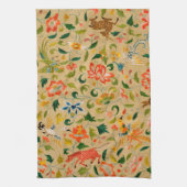 Linge De Cuisine Animal Antique Cheval Oiseau Deer Rabbit (Vertical)