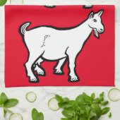 Linge De Cuisine Animal de chèvre Thunder_Cove (Plié)