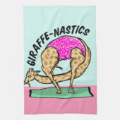 Linge De Cuisine Animal faisant de la gymnastique (Vertical)