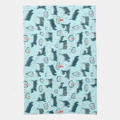 Linge De Cuisine Animal familier écossais d'écossais de Terrier de (Vertical)