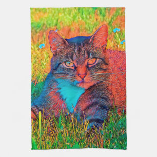 Linge De Cuisine AnimalColor_Cat_008