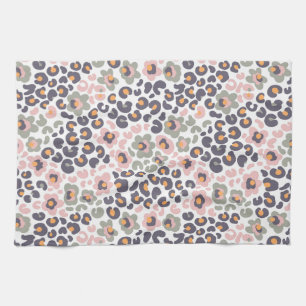 Linge De Cuisine Animalier avec Fleurs