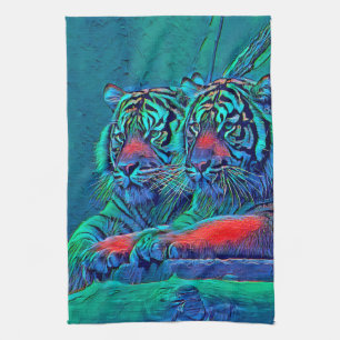 Linge De Cuisine AnimalMix_Tiger_035