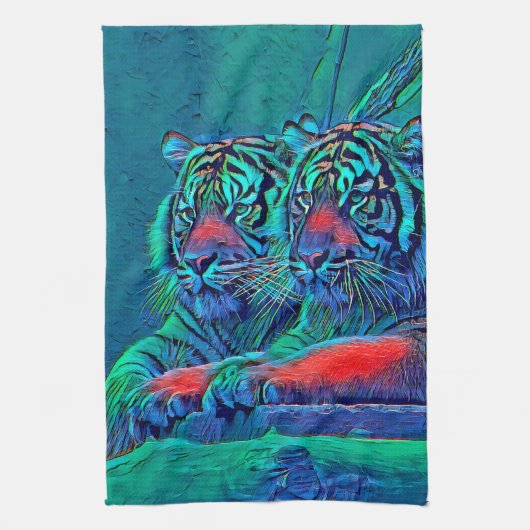 Linge De Cuisine AnimalMix_Tiger_035 (Vertical)