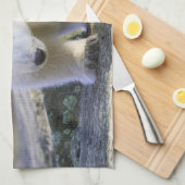 Linge De Cuisine Animaux de bébés cutest | Bébé Ours polaire (Quart Plié)