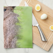 Linge De Cuisine Animaux de bébés cutest | Bunny Kiss (Quart Plié)