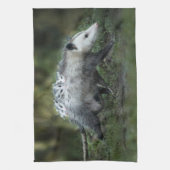 Linge De Cuisine Animaux de bébés cutest | Opossum Maman & Kids (Vertical)