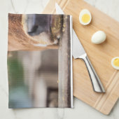 Linge De Cuisine Animaux de bébés cutest | Petite vache (Quart Plié)