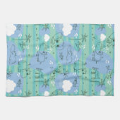 Linge De Cuisine Animaux mignons jouant avec de l'eau 3 (Horizontal)