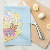 Linge De Cuisine Anime Donut délice avec Tom, Jerry et Tuffy (Quart Plié)