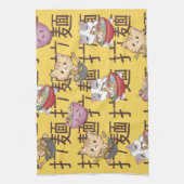 Linge De Cuisine Anime japonais Cat Ramen Noodles (Vertical)