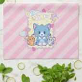 Linge De Cuisine Anime Tom et Jerry Strawberry Fun (Plié)