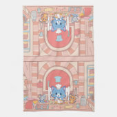 Linge De Cuisine Anime Tom, Jerry et boulangerie Tuffy (Vertical)