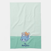 Linge De Cuisine Anime Tom, Jerry et Tuffy (Vertical)