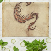 Linge De Cuisine Année chinoise du Dragon Asia Towel (Plié)