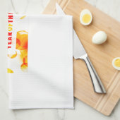 Linge De Cuisine année de la chèvre 2015 (bokeh) (Quart Plié)