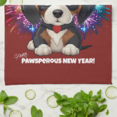Linge De Cuisine Année de Woofs! (Plié)