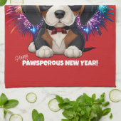 Linge De Cuisine Année de Woofs! (Plié)