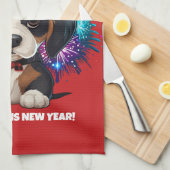 Linge De Cuisine Année de Woofs! (Quart Plié)