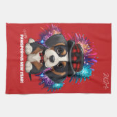 Linge De Cuisine Année de Woofs! (Horizontal)