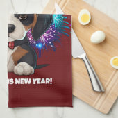 Linge De Cuisine Année de Woofs! (Quart Plié)