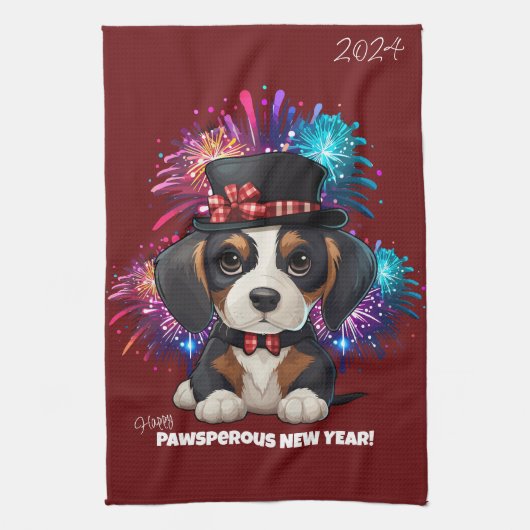 Linge De Cuisine Année de Woofs! (Vertical)
