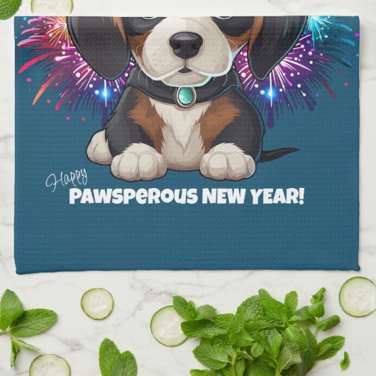 Linge De Cuisine Année des bois ! (Plié)