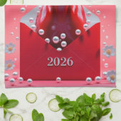 Linge De Cuisine Année du cheval 2026 (Plié)