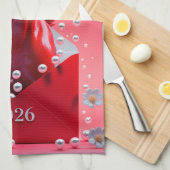 Linge De Cuisine Année du cheval 2026 (Quart Plié)